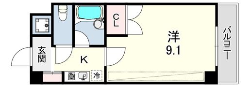 クリスティ南塚口の間取り画像