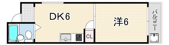 メゾン笠屋町の間取り画像