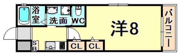 ワコーレヴィータ伊丹北本町の間取り画像