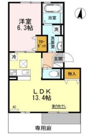ノーベル岩屋の間取り画像