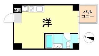イーストヴィレッジ三宮の間取り画像