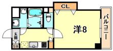 アーバネックス六甲道の間取り画像
