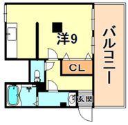 永光ビルディング熊内橋の間取り画像
