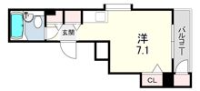 GSハイム高速神戸の間取り画像