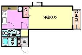 ハイグレード甲南の間取り画像