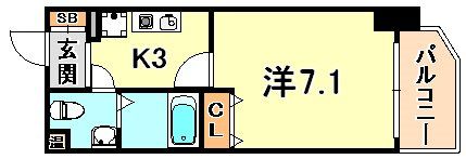ベルトピア門口の間取り画像