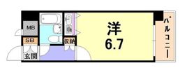 朝日プラザアルファポート神戸の間取り画像