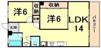 第一ハイツシャトーの間取り画像