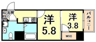 S-FORT西宮の間取り画像