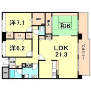 コンフォール武庫川の間取り画像