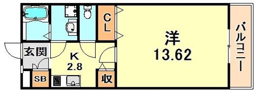 ビューテラス岡本の間取り画像