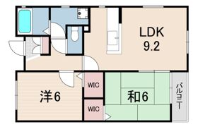 ソレアード甲東園の間取り画像