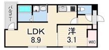 MOVE尼崎WESTの間取り画像