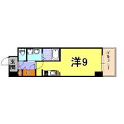 エスリード中山手県庁前の間取り画像