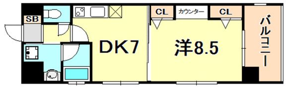 KAISEI新神戸の間取り画像