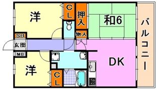 フィール神戸（旧:ファーレ神戸）の間取り画像