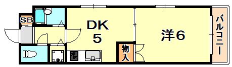 ジュネス本山の間取り画像