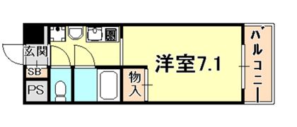 アミスター御影の間取り画像