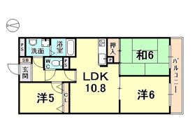 エルドラード上ヶ原2番館の間取り画像
