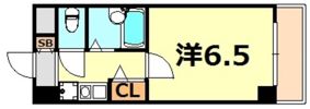 エスリード新神戸の間取り画像