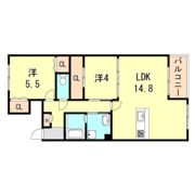 芦屋翠ヶ丘アーバンリズの間取り画像