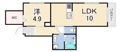 ヘーベルメゾン小松北町の間取り画像