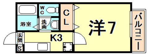 ライラ夙川の間取り画像