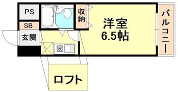 ジュネス深江の間取り画像