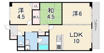 グランディア東灘の間取り画像