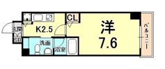 グルーヴ武庫川の間取り画像