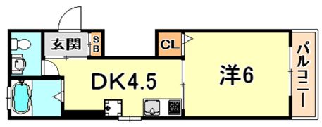 マンション幸宝II（マンションコウホウツー）の間取り画像