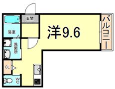 CROUD西本町の間取り画像