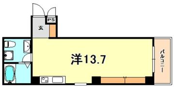 レシア六甲の間取り画像