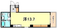 レシア六甲の間取り画像