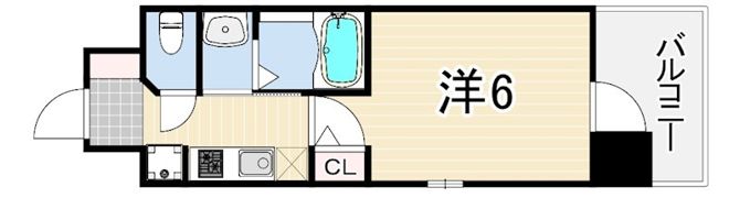 エステムコート神戸大倉山公園の間取り画像