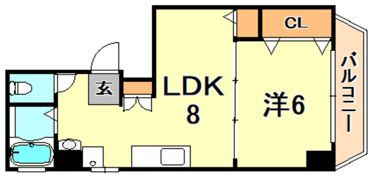メゾン美和の間取り画像