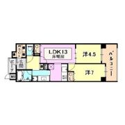 エスコートみなと元町海岸通の間取り画像