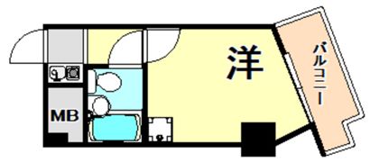 ライオンズマンション神戸元町第弐の間取り画像