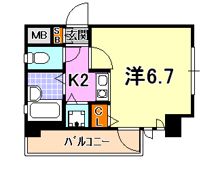 ワコーレ新神戸ステージの間取り画像