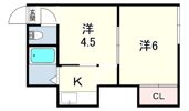 エルパラッツォ新開地（新杵ビル）の間取り画像