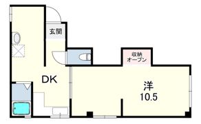 エルパラッツォ新開地（新杵ビル）の間取り画像