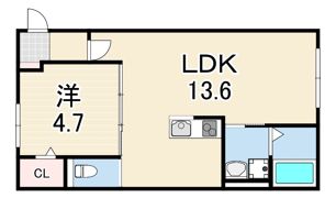 Lino Mikageの間取り画像
