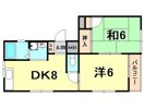 夙川ニューハイツの間取り画像