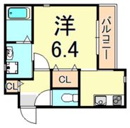 CROUD武庫之荘の間取り画像