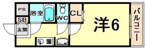 ステラハウス2の間取り画像