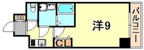 S-RESIDENCE神戸磯上通の間取り画像