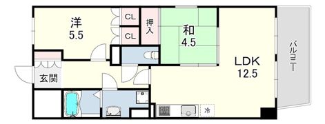 メゾンフローラの間取り画像