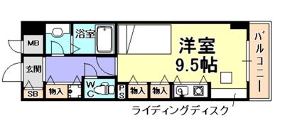 フレックス芦屋の間取り画像