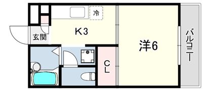 メゾンフローレの間取り画像
