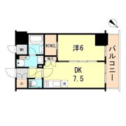 エステムコート神戸元町IIリザーヴの間取り画像